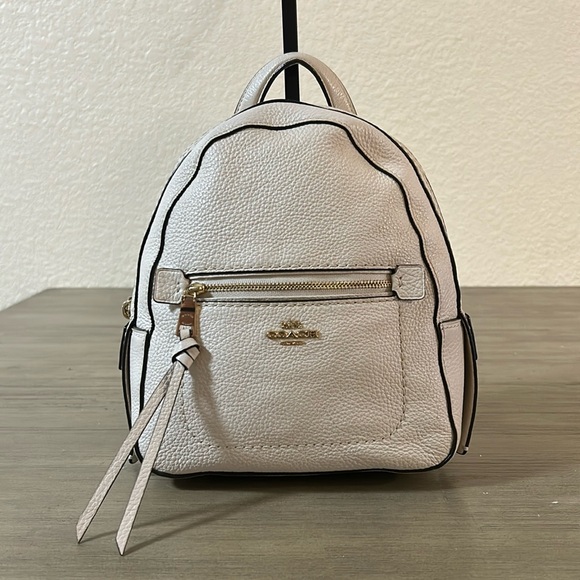 Coach F30530 White Mini Andi Backpack - Picture 1 of 11